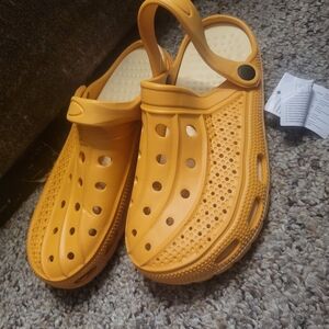 ChayChax Unisex  Gold Arch Support‎ Clogs Size Mens 8 260